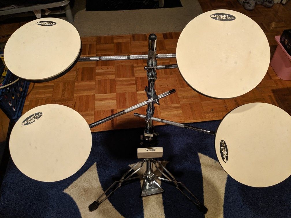 DW practice drum pad set.