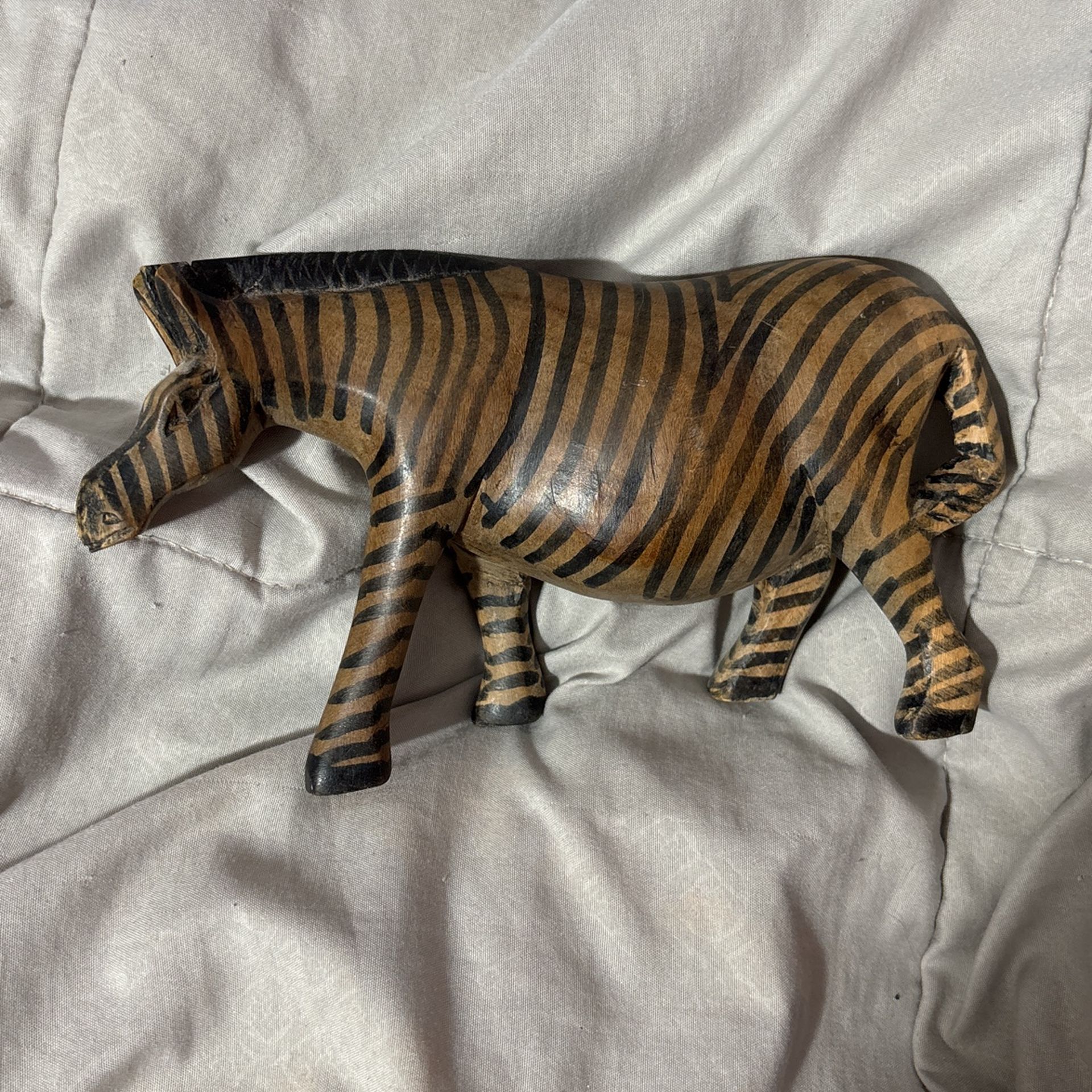 ANTIQUE ZEBRA MADE IN SOUTH AFRICA!