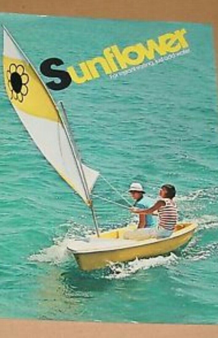 11' Sunflower Sail boat