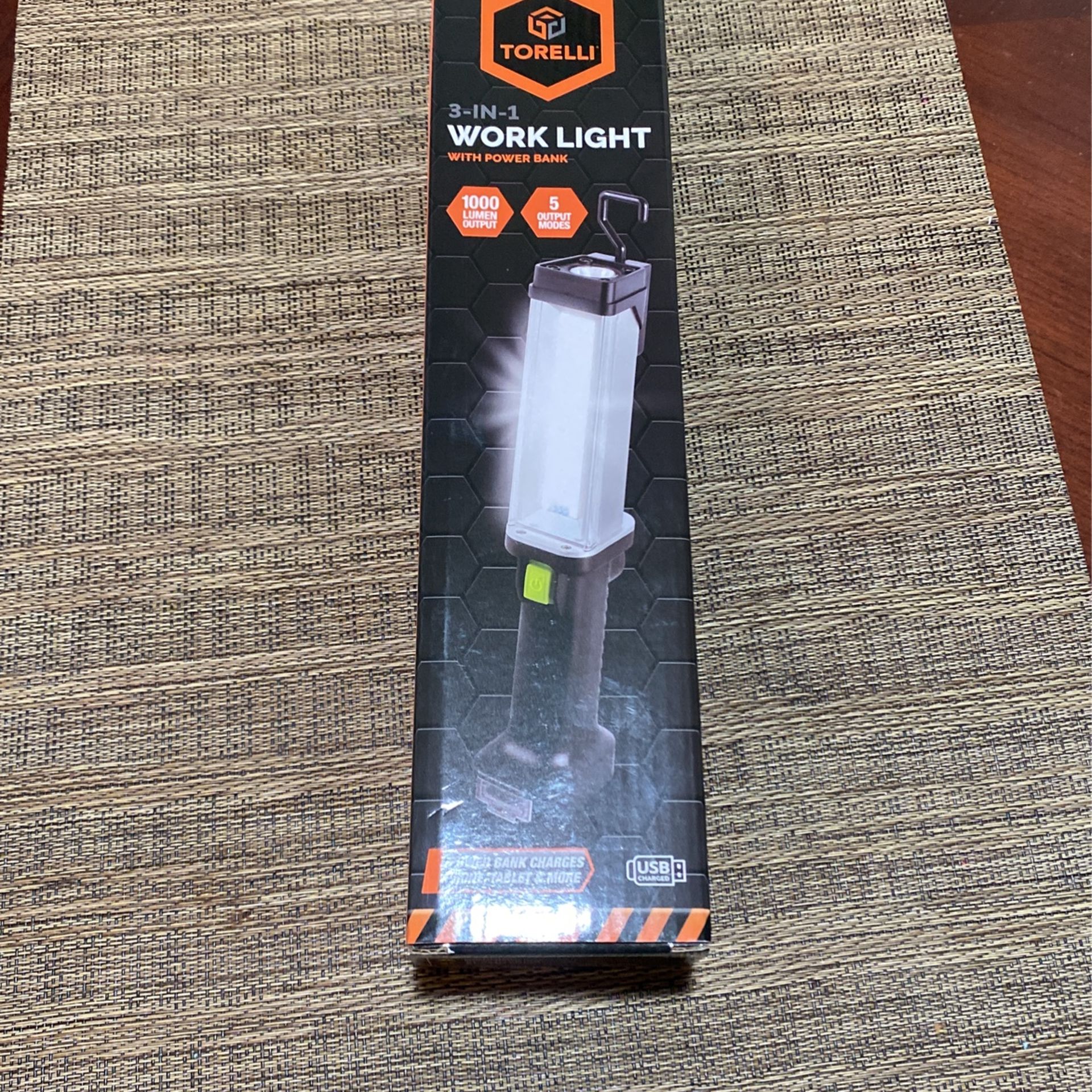 Brand New Torelli 3-in-1 Work Light