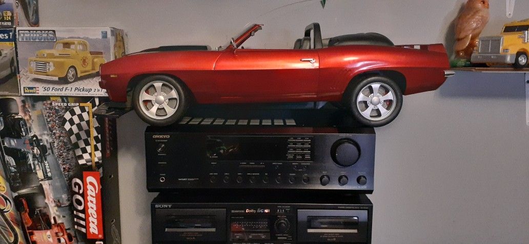 1968 CHEVY CAMERO REMOTE CONTROL CAR OVER 2 FEET LONG 11" WIDE
