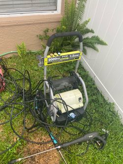 Pressure washer for parts or fix