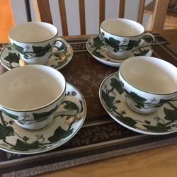 Wedgwood Cups And Saucers