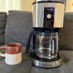 Coffee maker and mug
