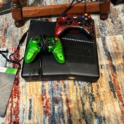 X-box 360 19 games/2 controllers