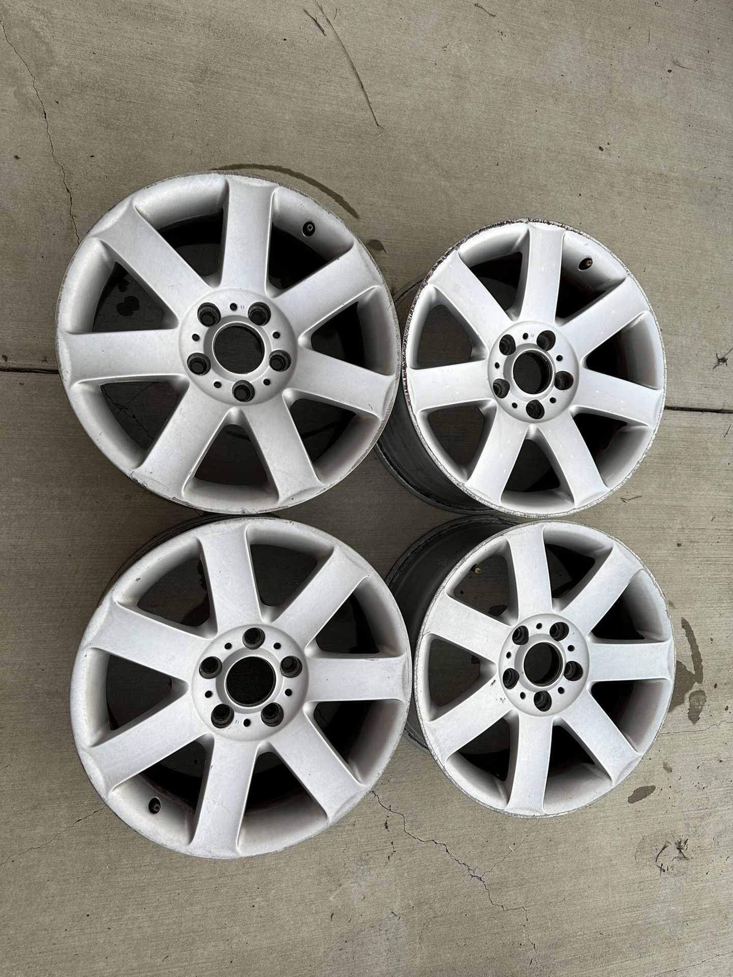 BMW 3 Series E46 7 Spoke 17 x 8 Wheels Style 44