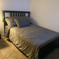 IKEA Bed Frame And Mattress 