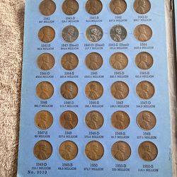 Collectible Coins Wheat Pennies