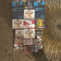 Rare Pokémon ETB and Booster Pack Sealed 