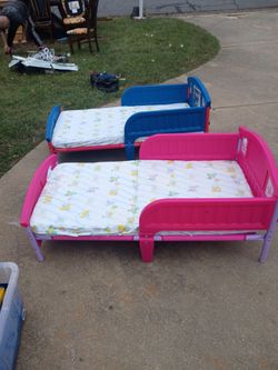 Toddler Beds with Mattresses – Set of 2