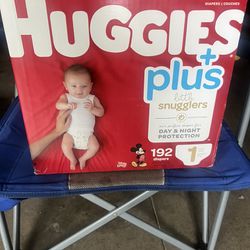 Huggies Plus ,little Snuggles ,New in the box.$50.00