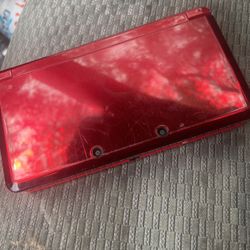 Nintendo 3Ds Original Red. Used.