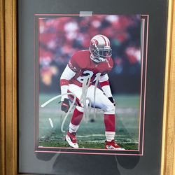 Deion Sanders signed niners
