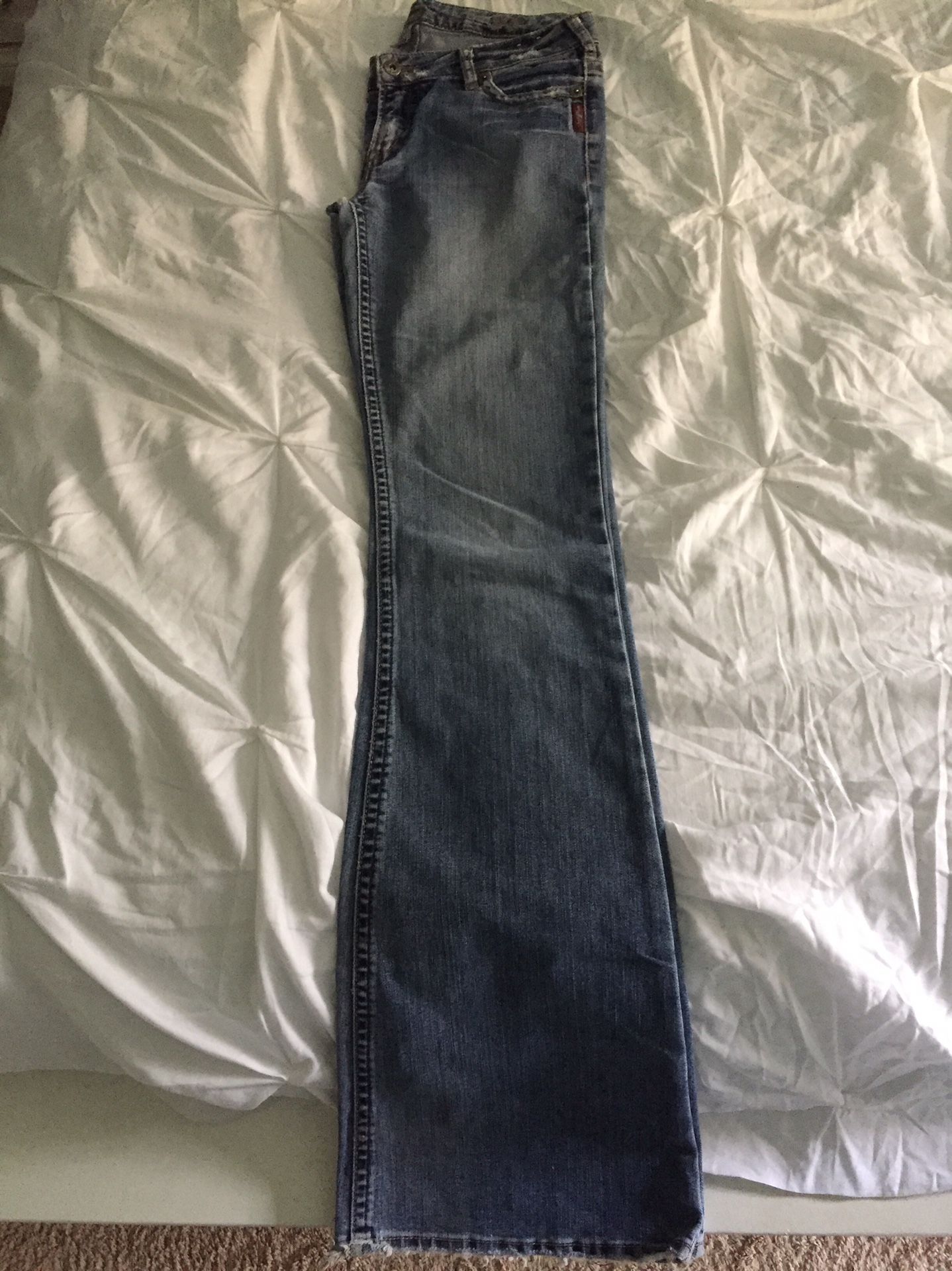 Extra-long Silver jeans (30x37)