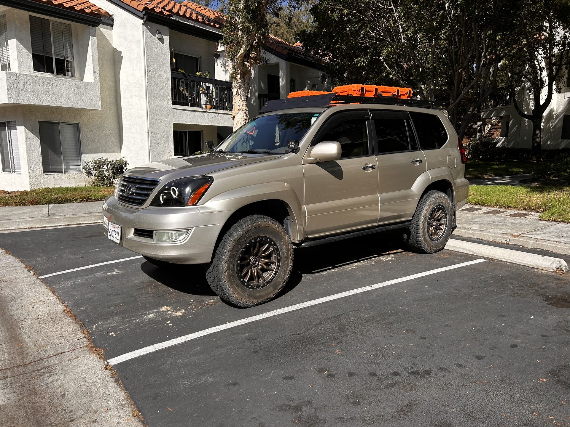 Evan-Fischer Black Plastic Front Skid Plate For Lexus GX470 (2003-2009) – Direct Fit LX1015100