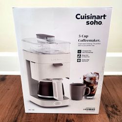 Cuisinart 5c SOHO Drip Coffee Maker Truffle