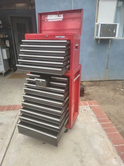 Craftsman tools box..H..58..W..27..D..18