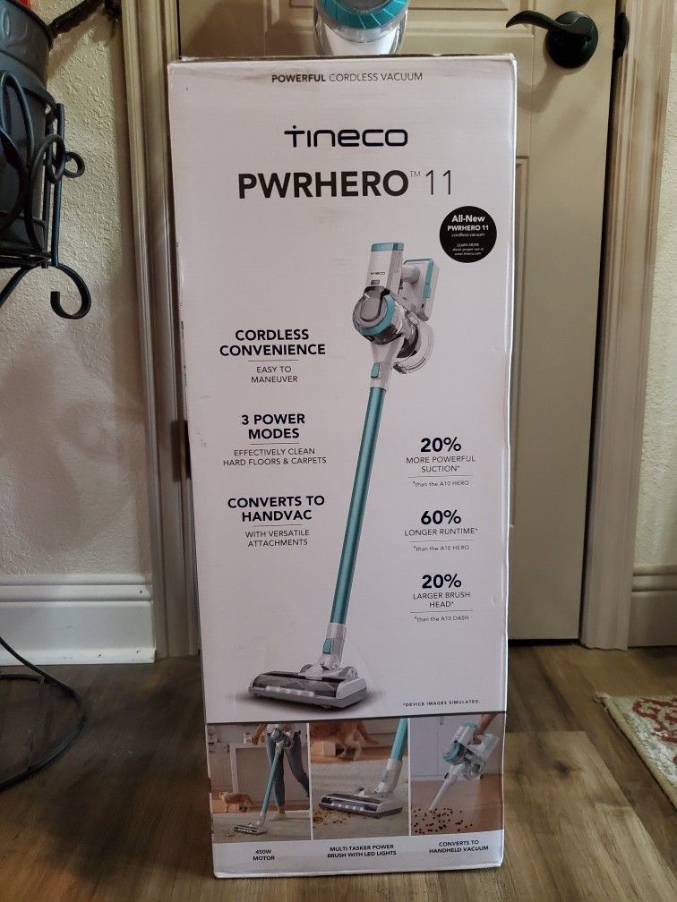 Tineco pwrhero cordless vacuum