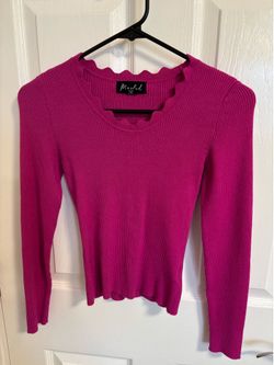 Womens fitted ribbed Sweater