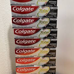 3pc Colgate Total Charcoal Whitening 4.8oz