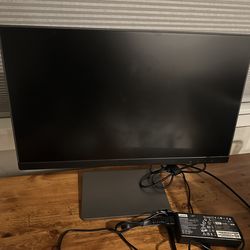 Two Lenovo monitors