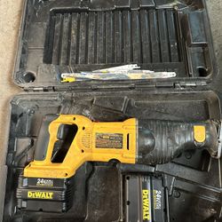 Dewalt DW008 24v Variable Speed Reciprocating Saw 