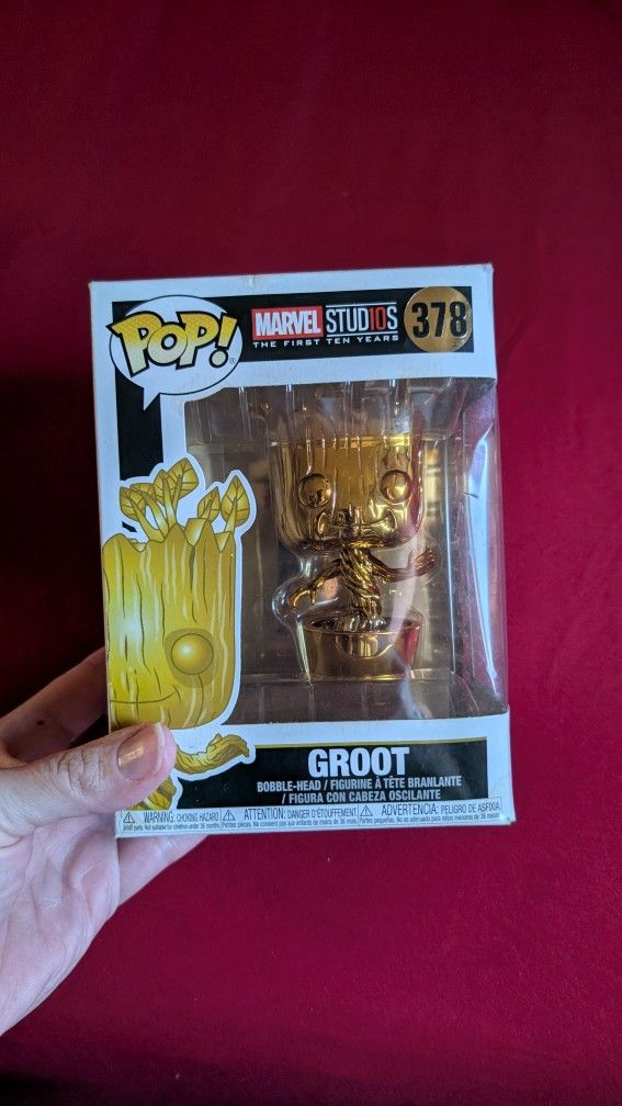 Guardians of the Galaxy Golden Groot Funko Pop 378 