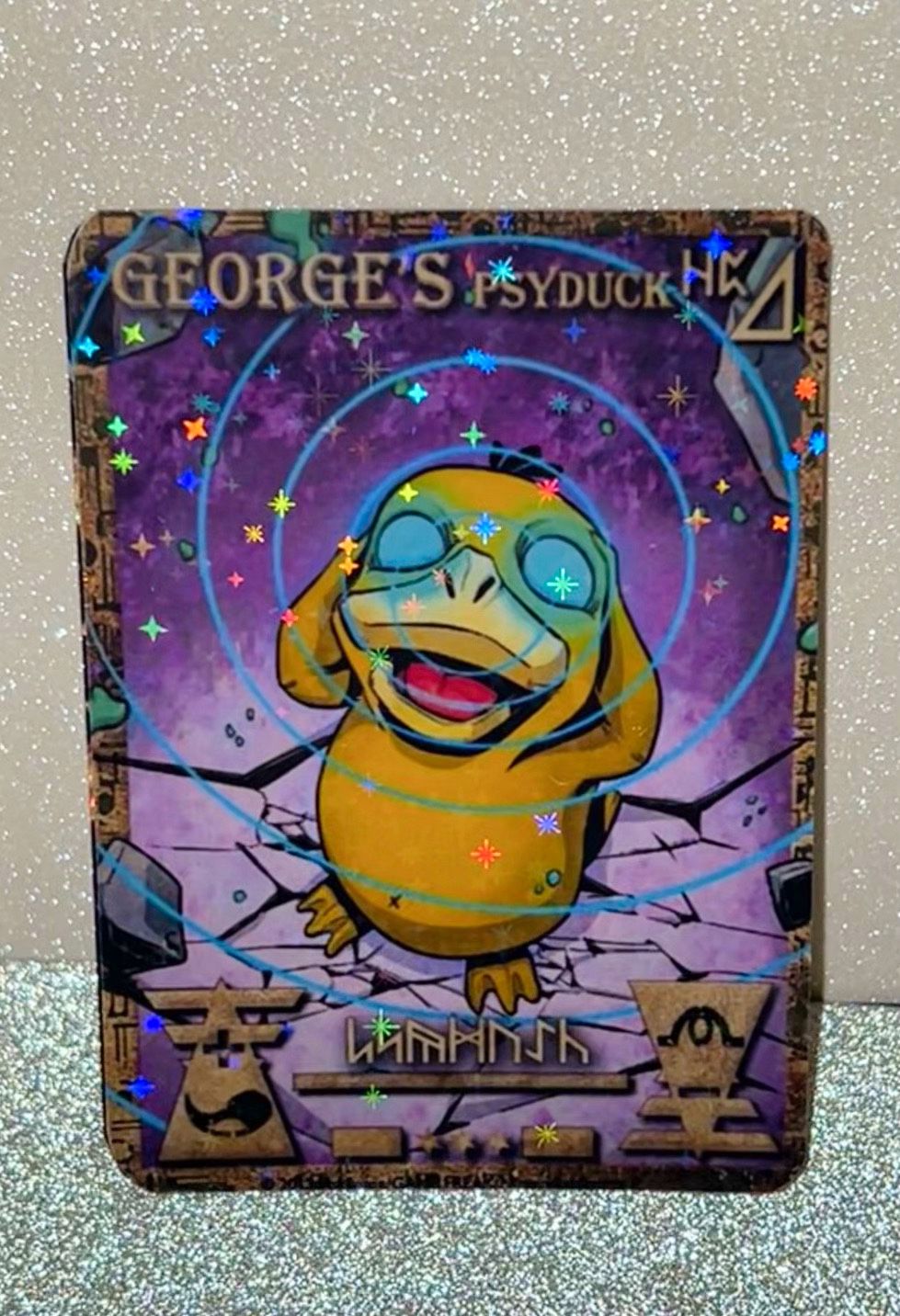 Holographic Psyduck Pokemon Card ~ Ultra Rare Artwork