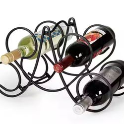 Premium Metal Wine Rack and Holder