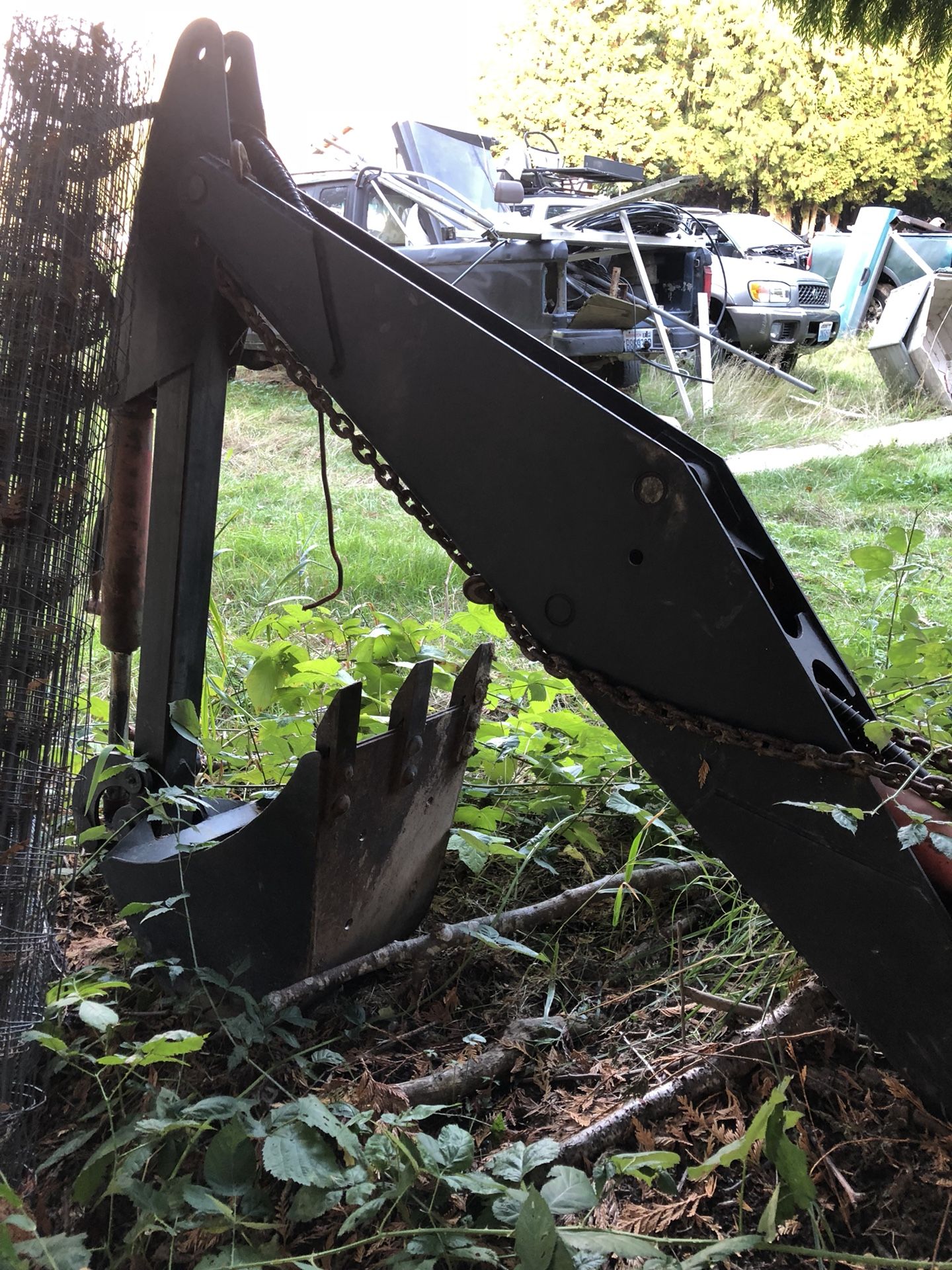 back hoe