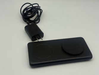 Belkin BoostCharge 2-in-1 Magnetic Wireless Charging Pad with Qi2 - black