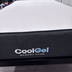 Twin Bed frame and mattress 