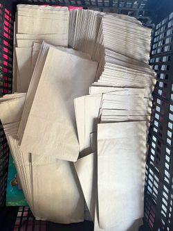 500 piece brown paper bags