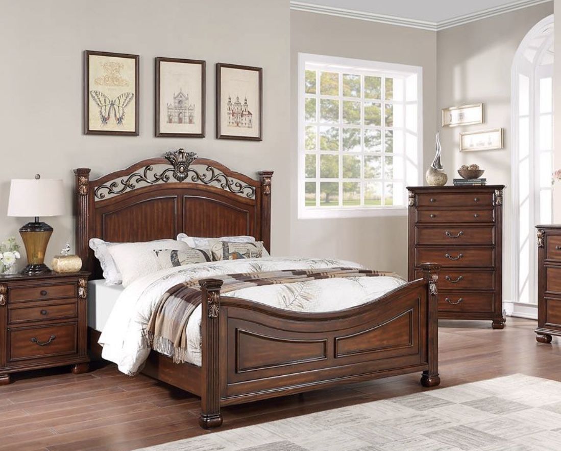 Cama Queen Size Nueva En Caja Incluye Colchones 