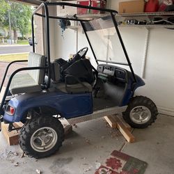 Lifted Golf Cart