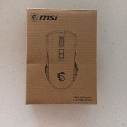 MSI Wired Gaming Mouse (Black)
