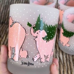 Neiman Marcus Christmas Glasses