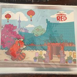 New Disney’s Turning Red Limited Edition Trading Pin & Certificate 