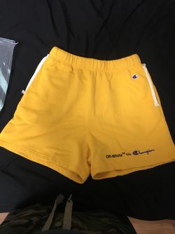 $150 “off white” shorts size medium champion Nike supreme Jordan