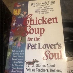 Chicken Soup For Pet Lovers Soul 