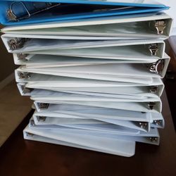 File Folders Binders 3 Hole Punch Pocket