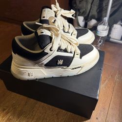 Amiri MA-1 Black Alabaster Sneakers