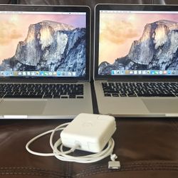 2 Apple Macs A1502 With Charger 