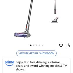 Dyson V8 Plus Cordless Vacuum, Cleans Hard Floors and Carpets, Detangles, Converts to Handheld, 115AW, 2 Power Modes, Up to 40 Minutes¹