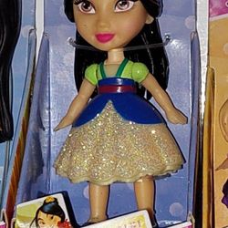 NEW Disney Princess Toddler Mini Figures MULAN 