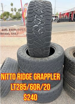Used LT285/60R/20