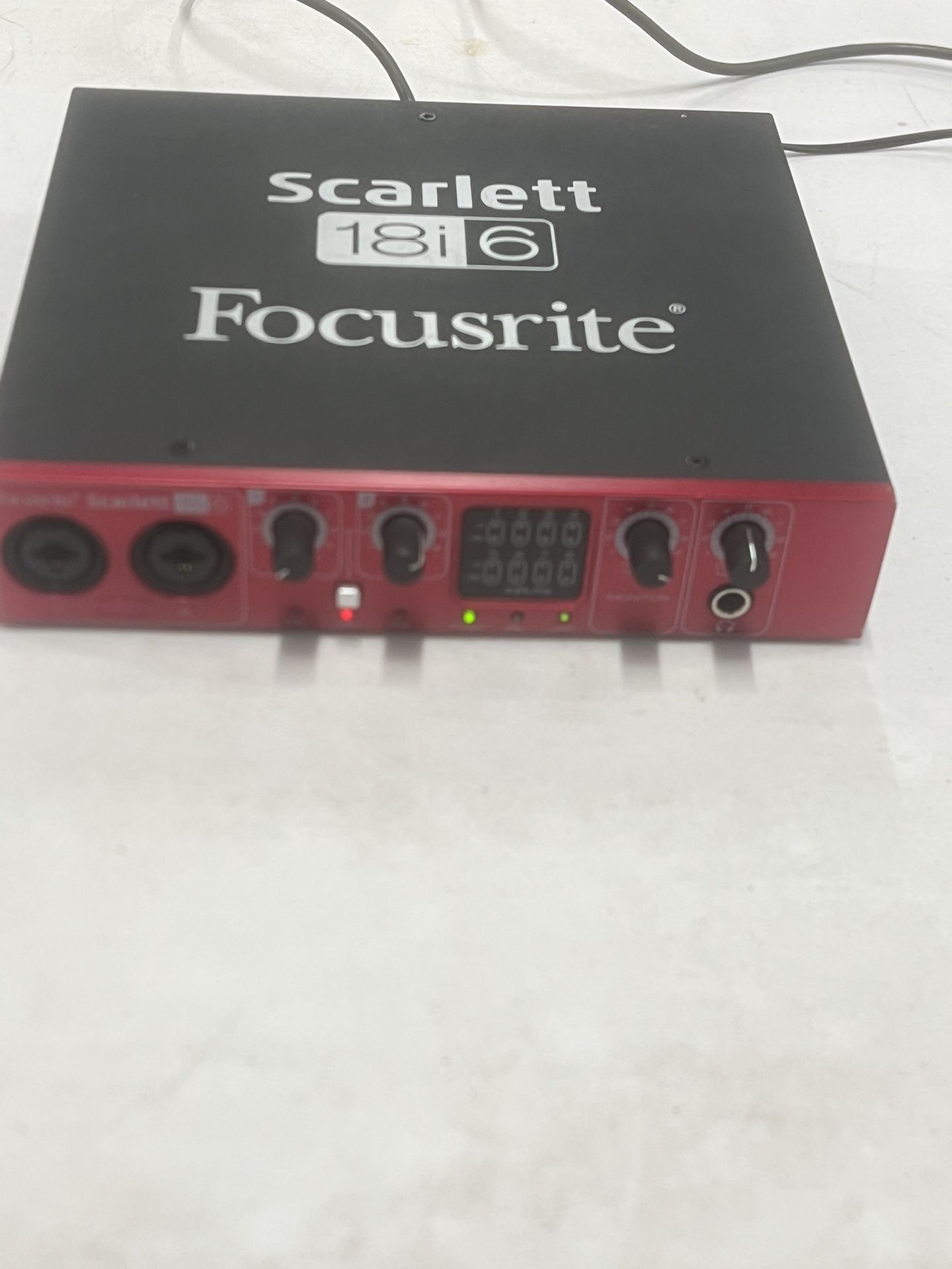 Focusrite Scarlett 18i6 Gen 1 USB Audio Interface W/USB & Power Supply Free Ship