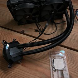 AMD Ryzen 7 2700x and Corsair H100i V2 Water Cooler