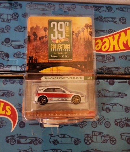 Hot Wheels 99 Honda Civic Type R (EK9)