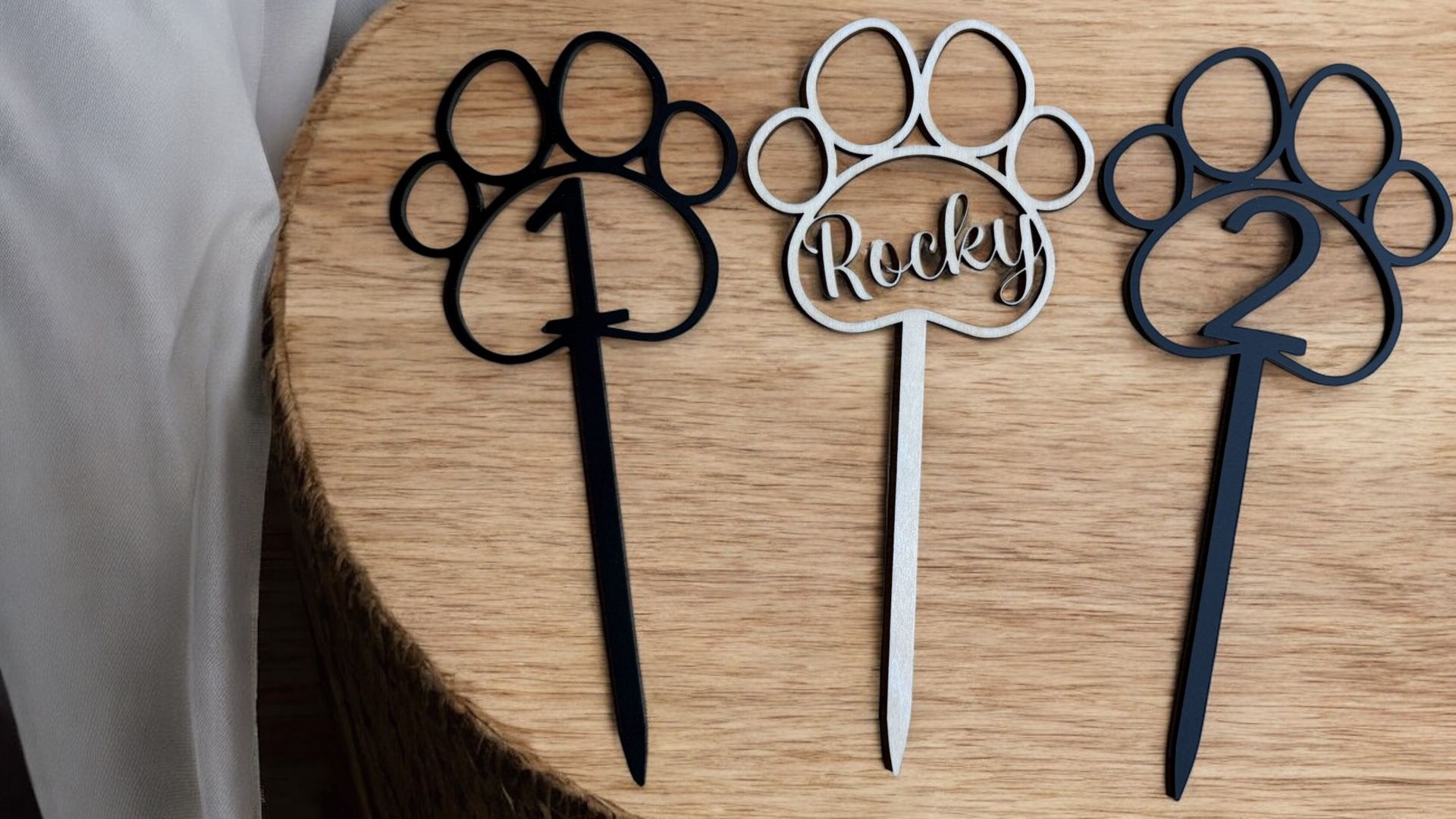 Custom Cake Topper For Your Furry Friend